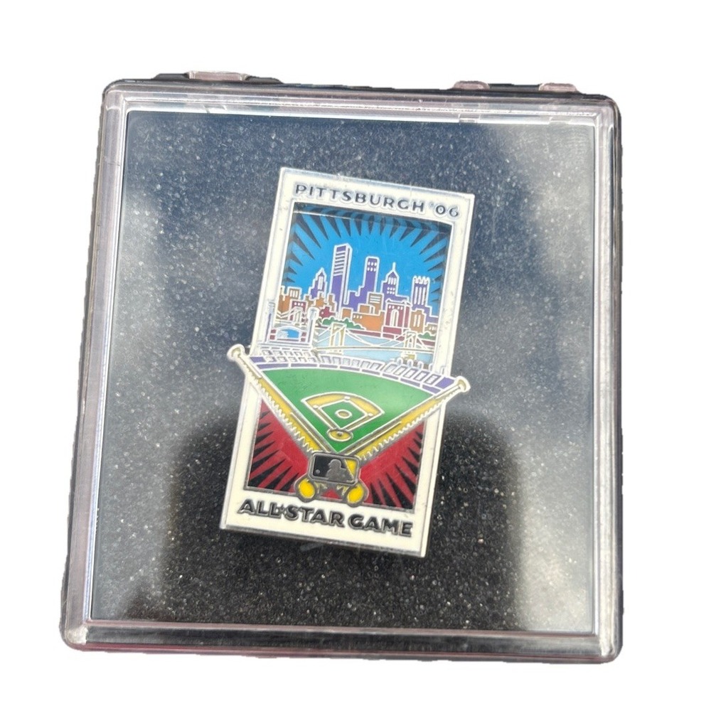 2006 Pittsburgh Pirates‎ MLB Beautiful 3d All Star Game Media Press Pin Mint